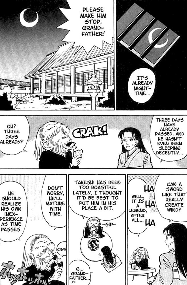 Yaiba Chapter 10 page 13 - Chapter 10: Resurrected Wind God
