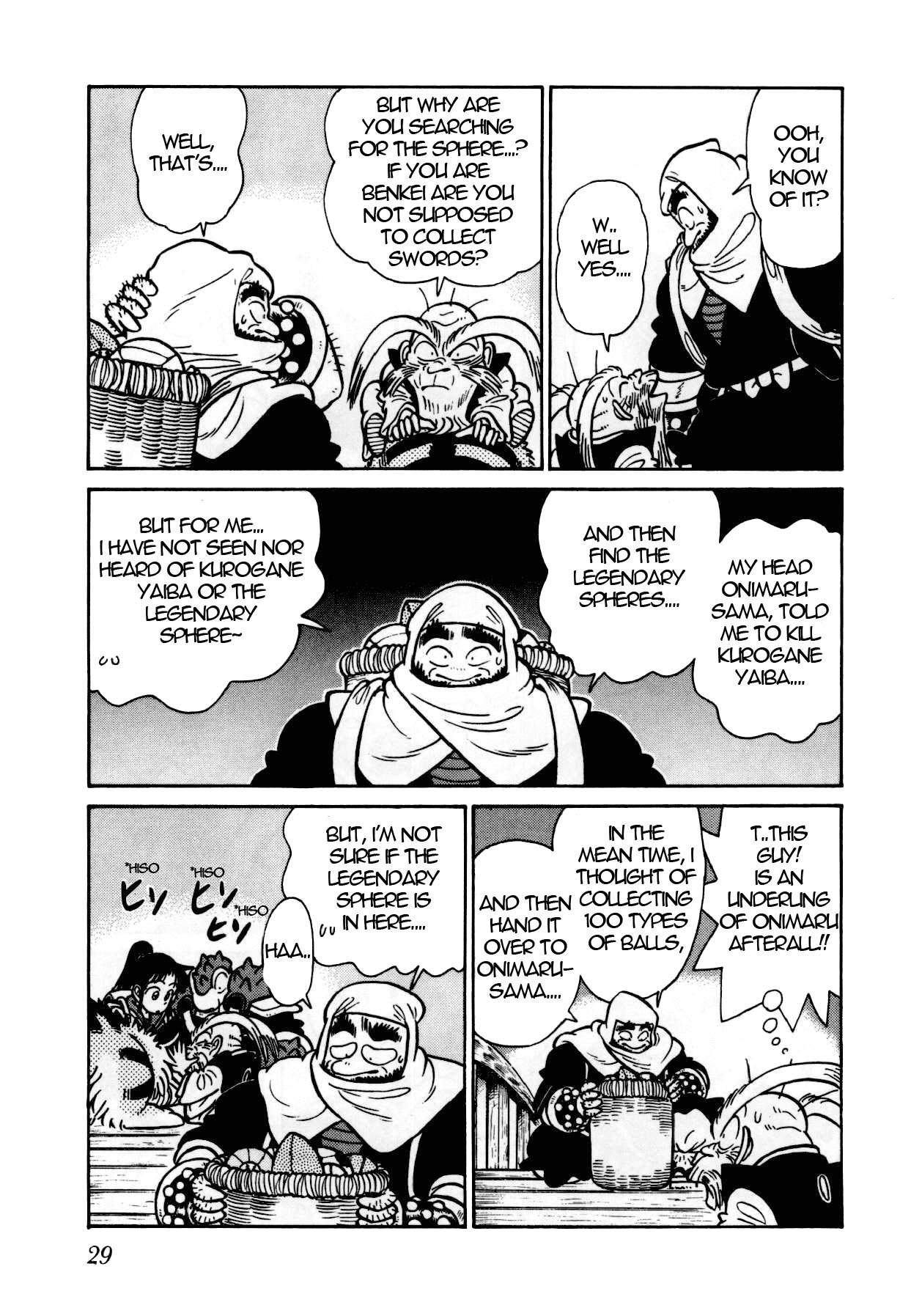 Yaiba Chapter 100 page 10 - Chapter 100: Birth of New Killing Technique "Kaza Guruma"