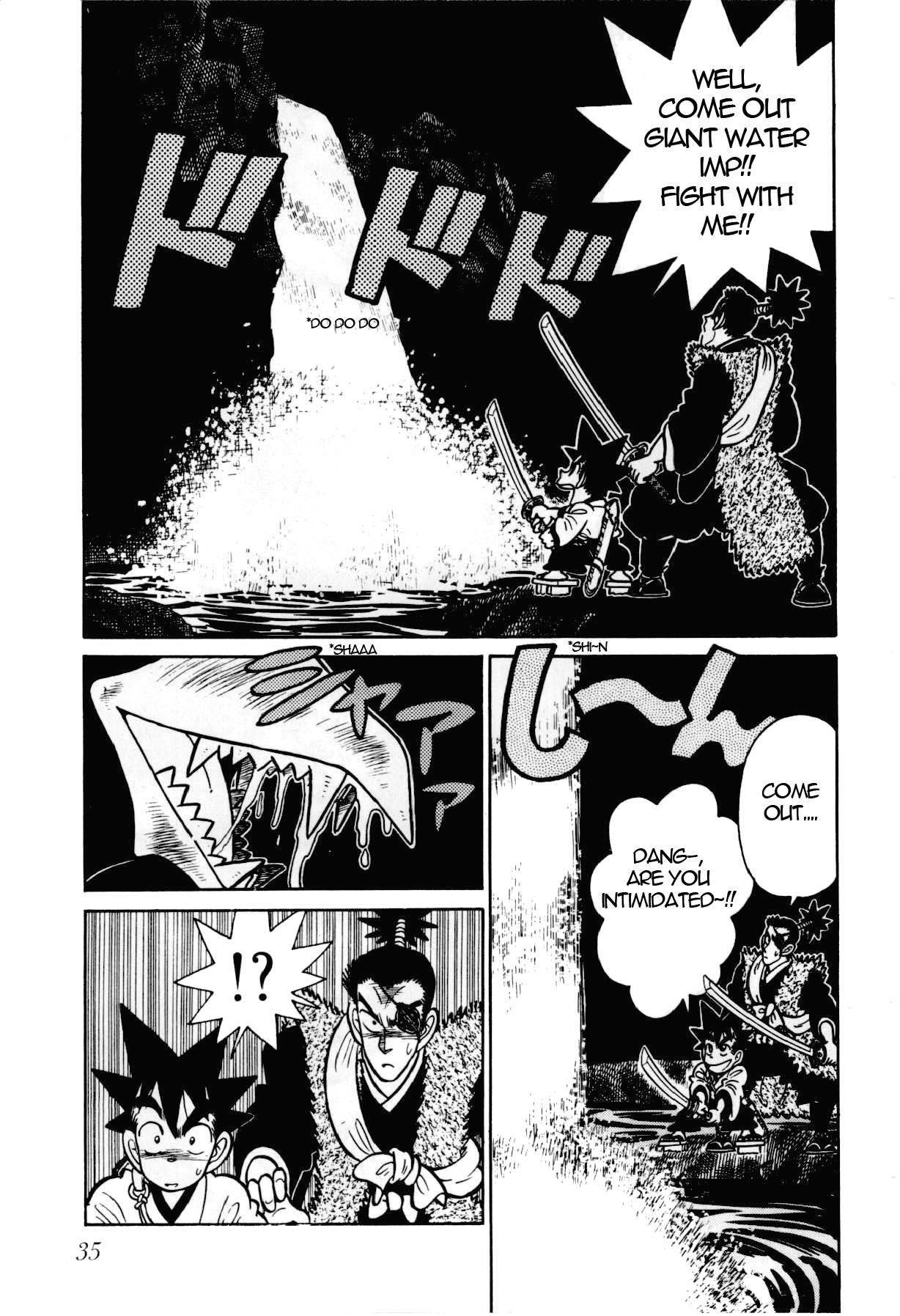Yaiba Chapter 100 page 16 - Chapter 100: Birth of New Killing Technique "Kaza Guruma"