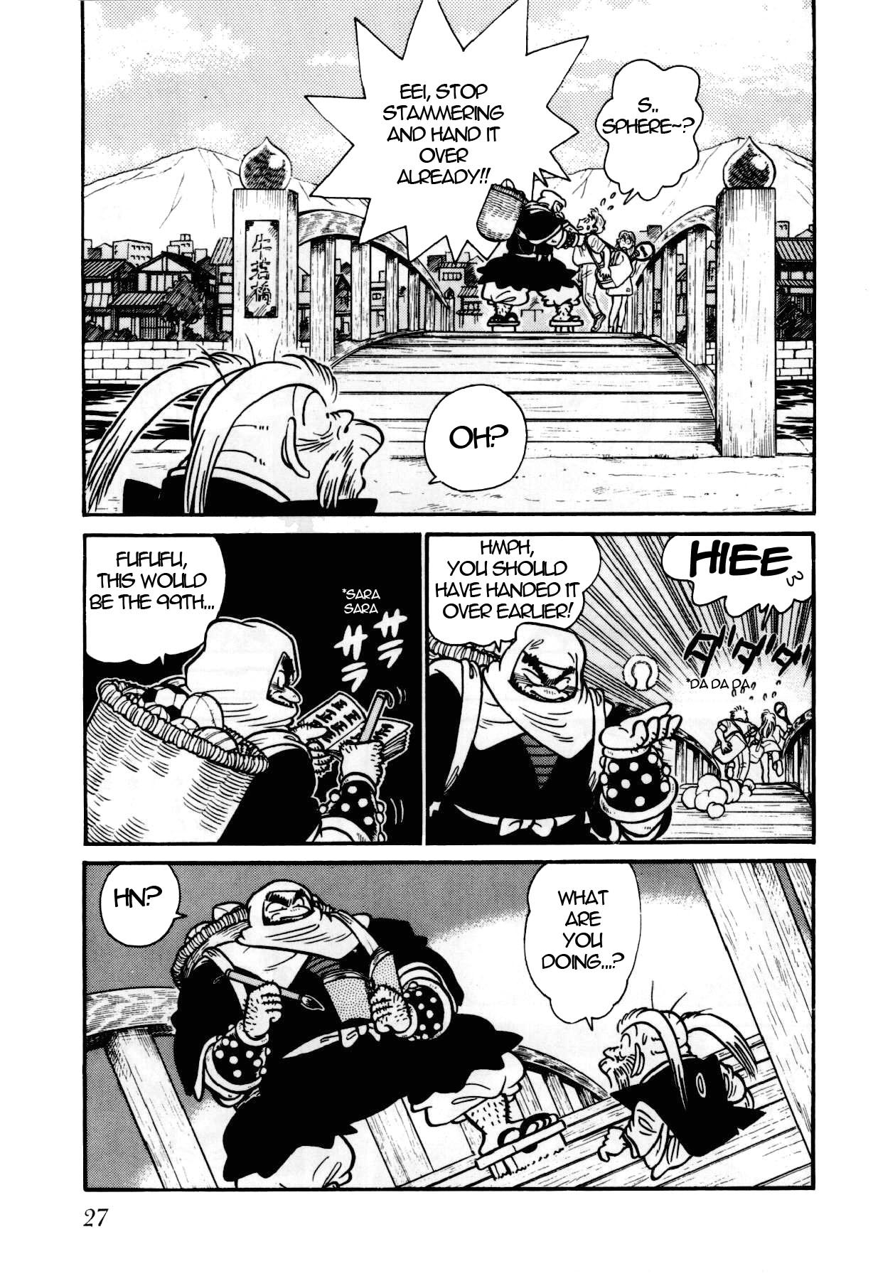 Yaiba Chapter 100 page 8 - Chapter 100: Birth of New Killing Technique "Kaza Guruma"
