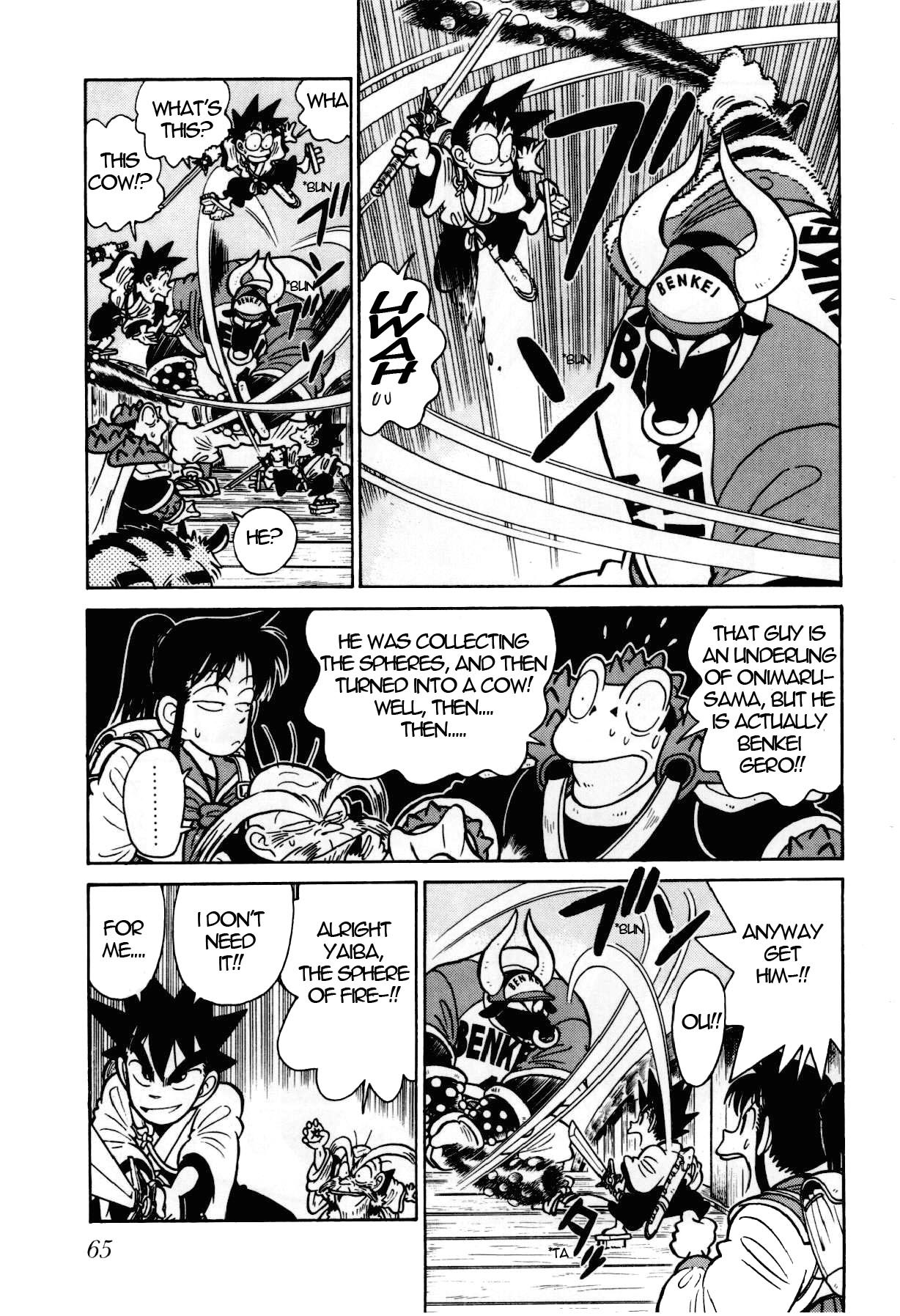 Yaiba Chapter 102 page 10 - Chapter 102: Bodacious Cow Man