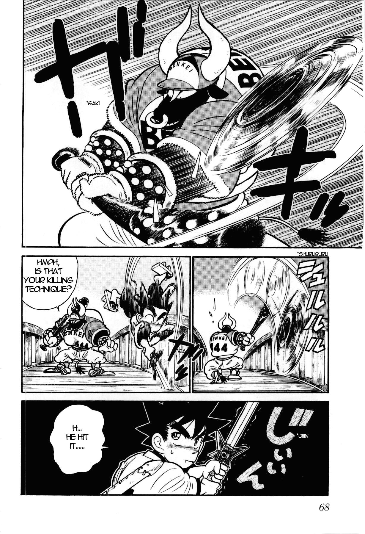 Yaiba Chapter 102 page 13 - Chapter 102: Bodacious Cow Man