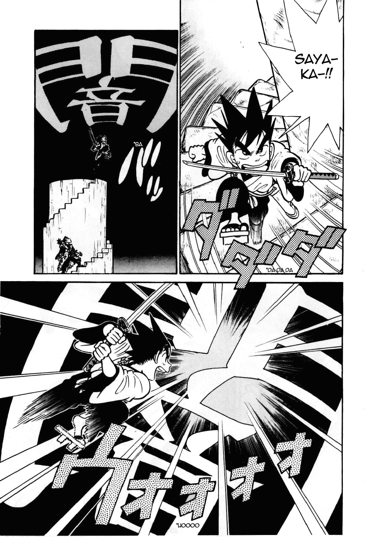 Yaiba Chapter 102 page 4 - Chapter 102: Bodacious Cow Man