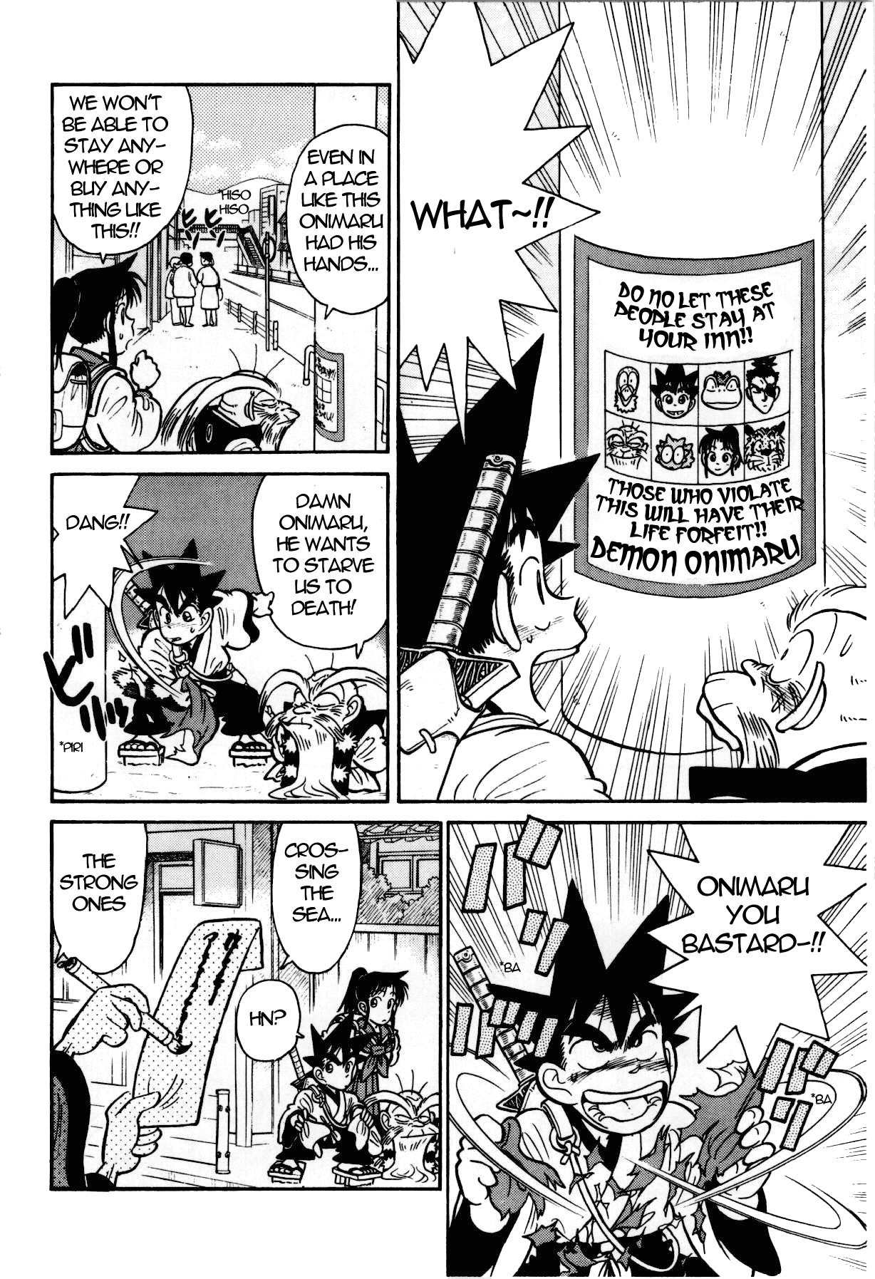 Yaiba Chapter 104 page 9 - Chapter 104: Wanted All Over the World