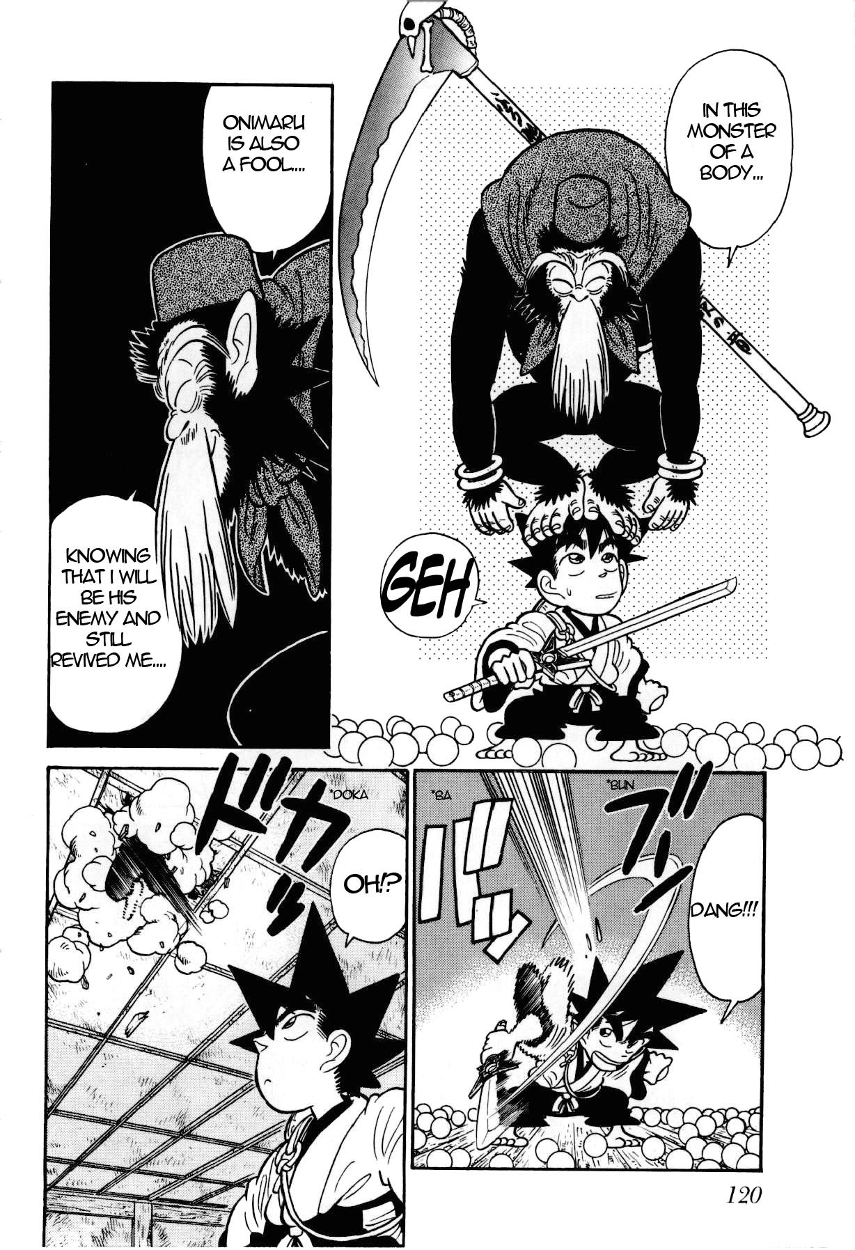 Yaiba Chapter 105 page 13 - Chapter 105: The Tactics of Monkey Bashou