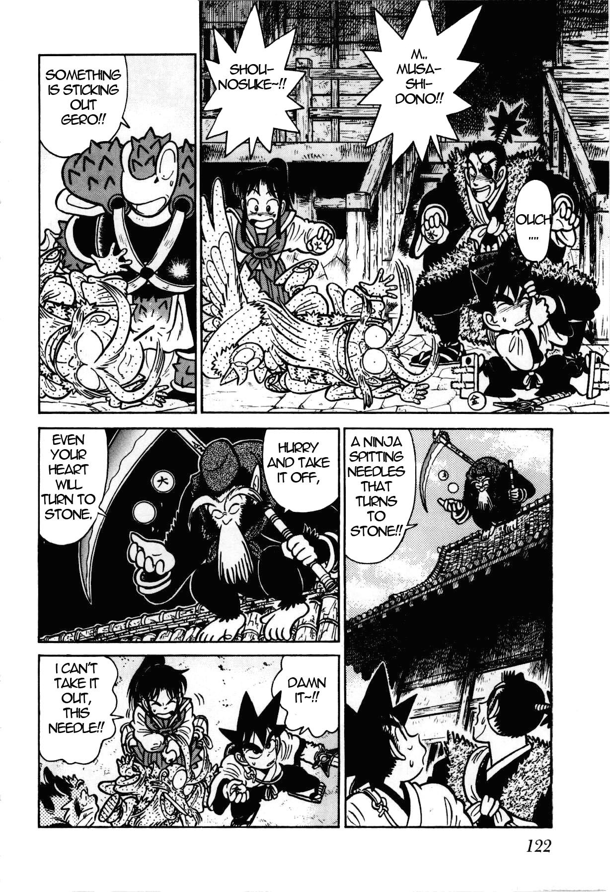Yaiba Chapter 105 page 15 - Chapter 105: The Tactics of Monkey Bashou