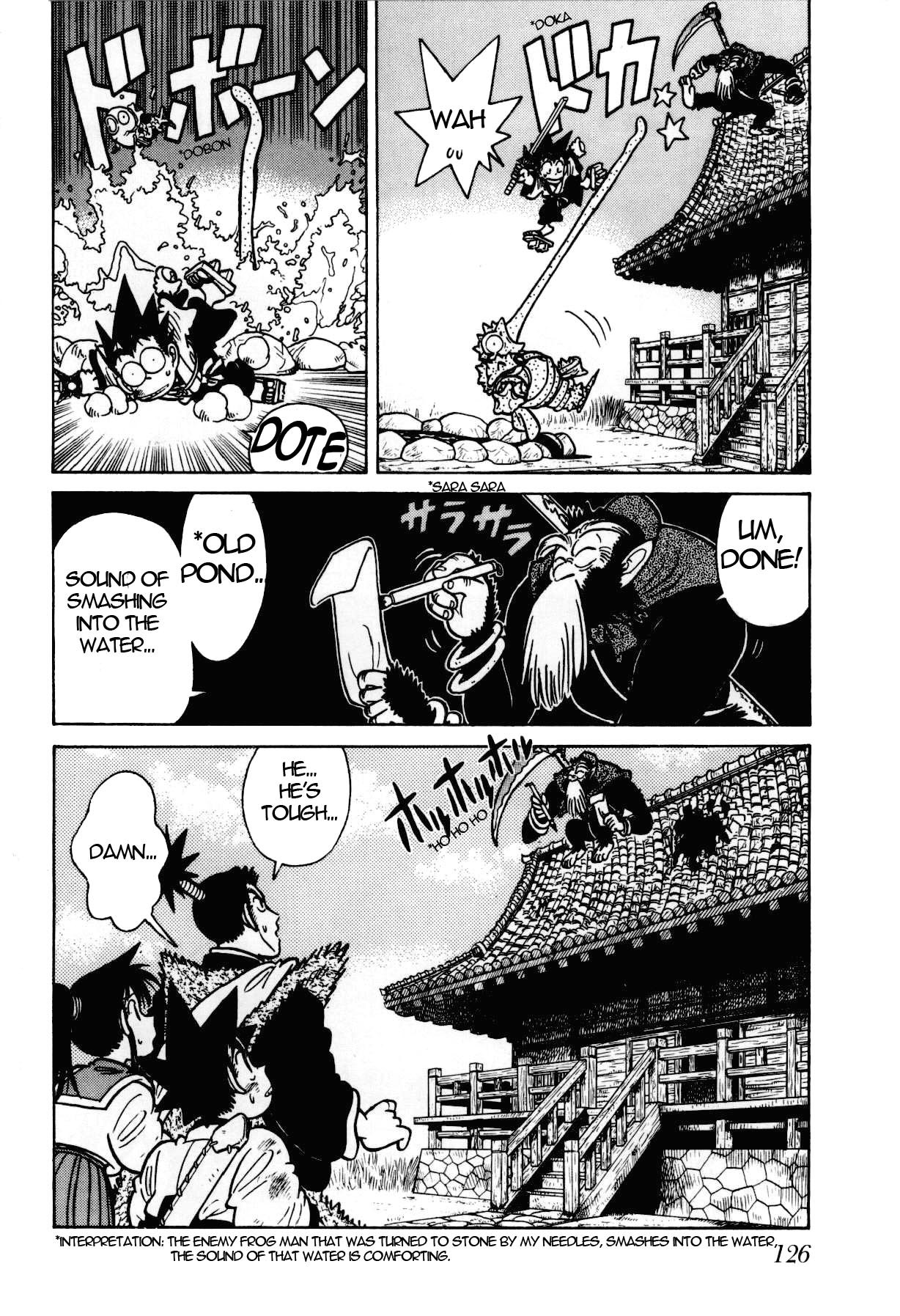 Yaiba Chapter 105 page 19 - Chapter 105: The Tactics of Monkey Bashou