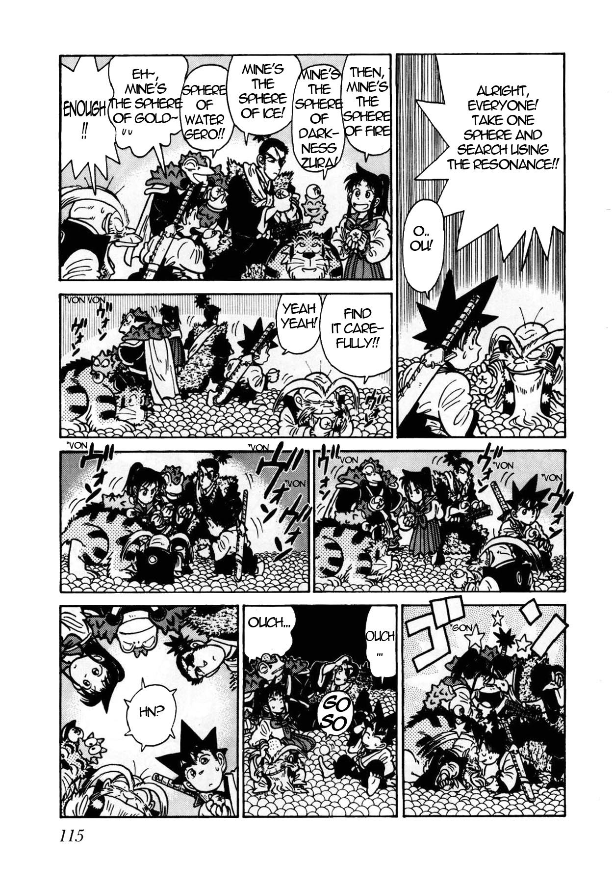 Yaiba Chapter 105 page 8 - Chapter 105: The Tactics of Monkey Bashou