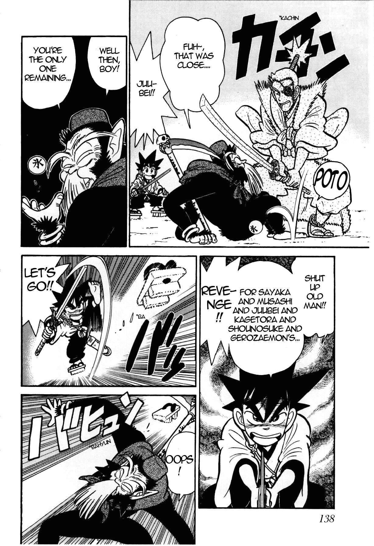 Yaiba Chapter 106 page 13 - Chapter 106: Protect the Six Spheres