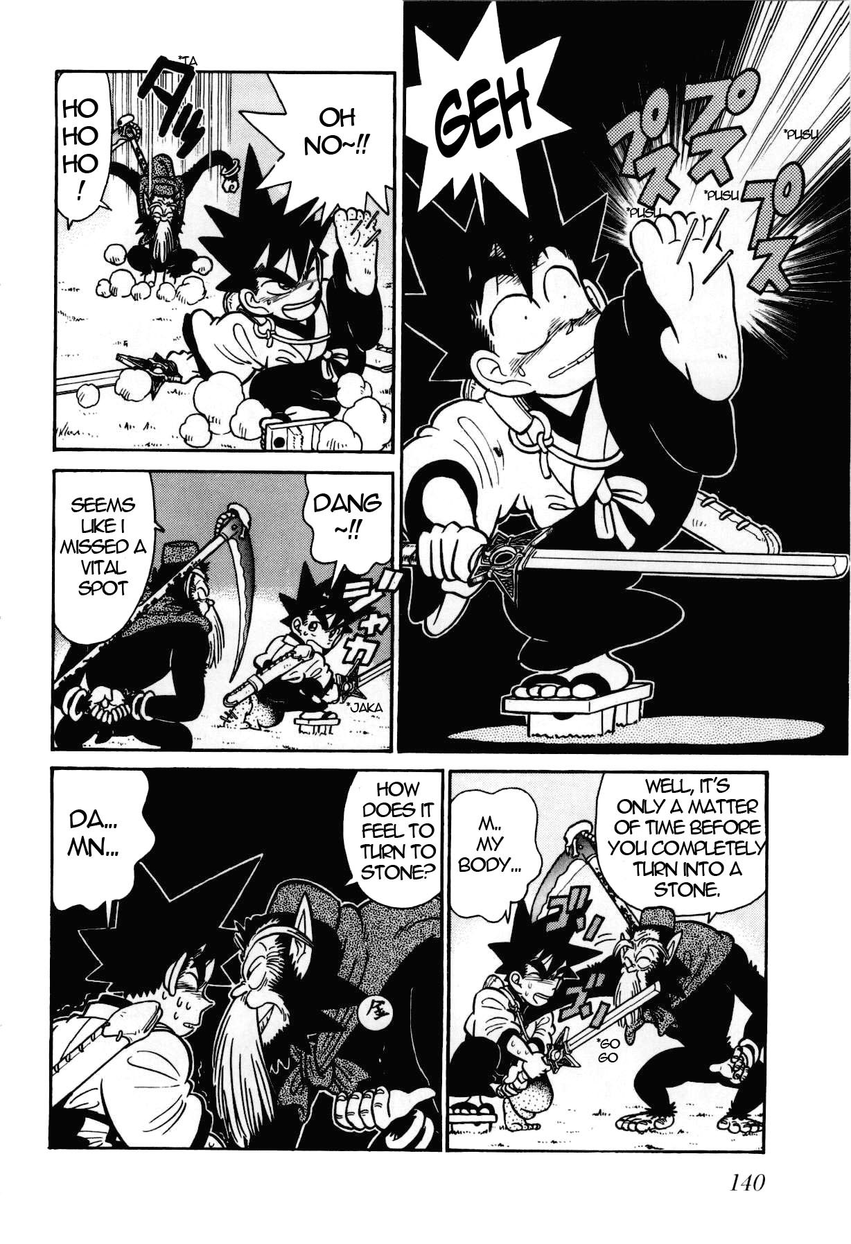 Yaiba Chapter 106 page 15 - Chapter 106: Protect the Six Spheres