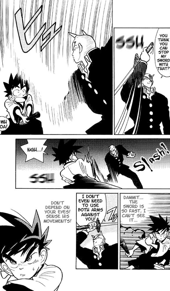 Yaiba Chapter 11 page 11 - Chapter 11: Onimaru's Great Transformation