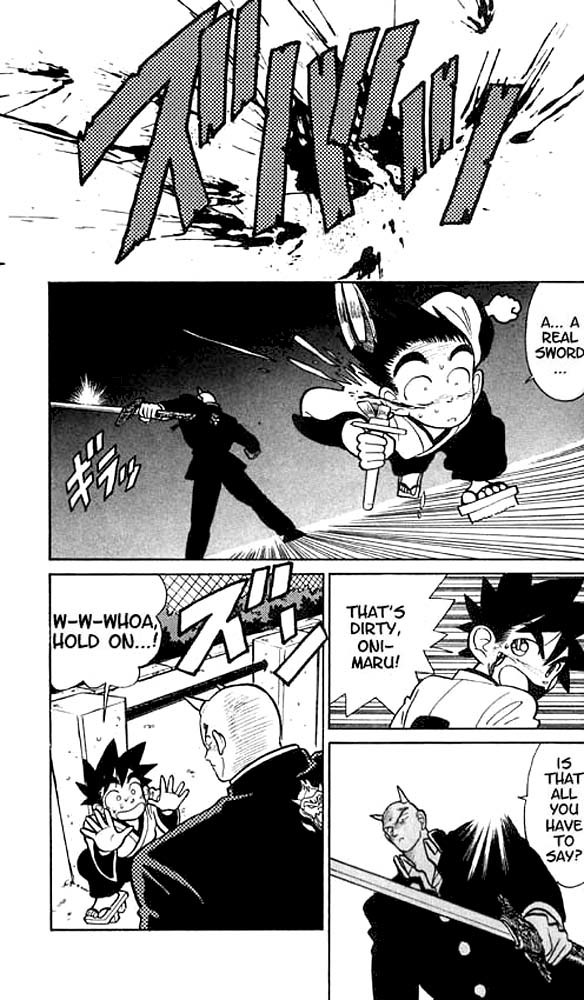 Yaiba Chapter 11 page 9 - Chapter 11: Onimaru's Great Transformation