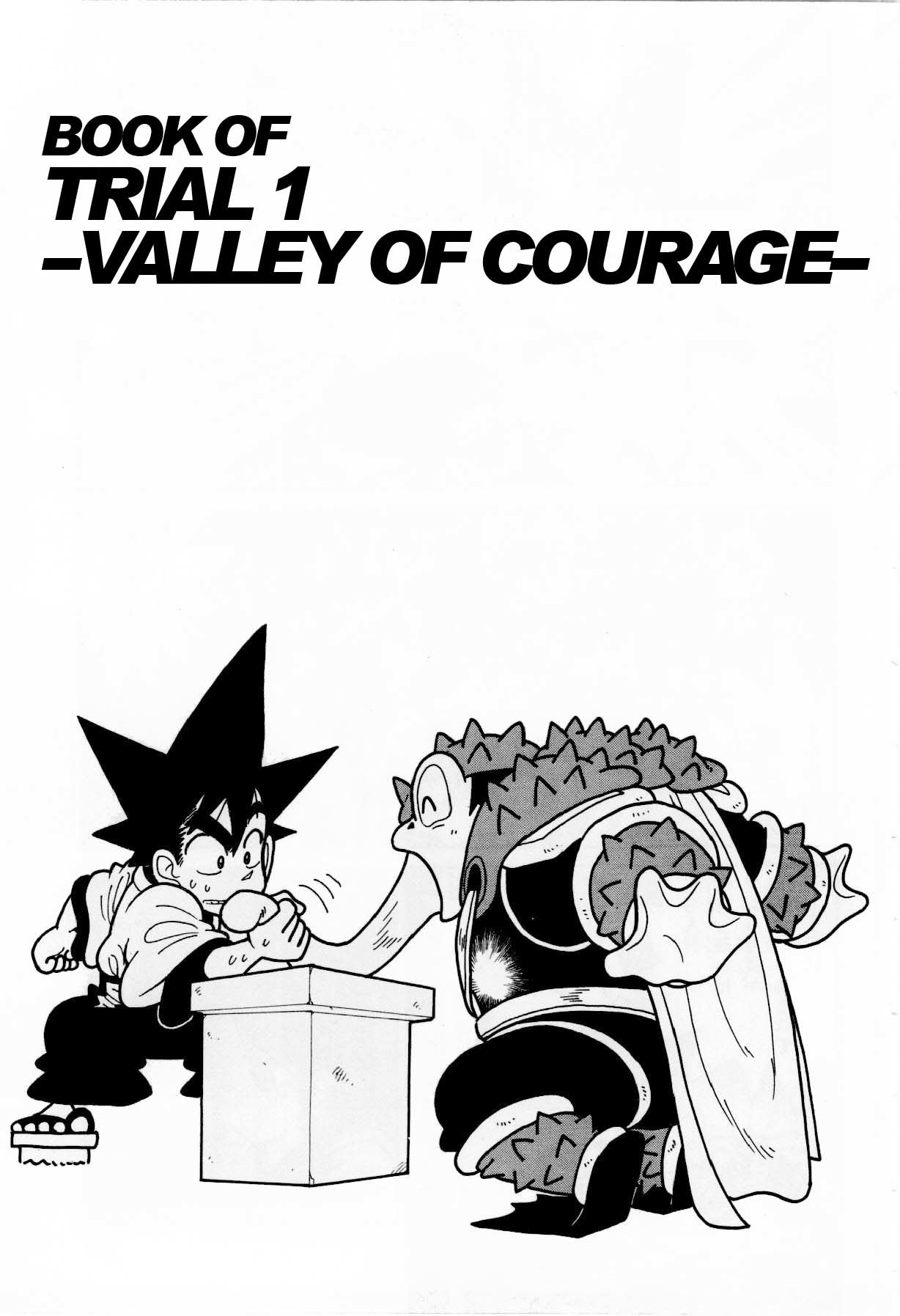 Yaiba Chapter 113 page 1 - Chapter 113: Trial 1 - Valley of Courage