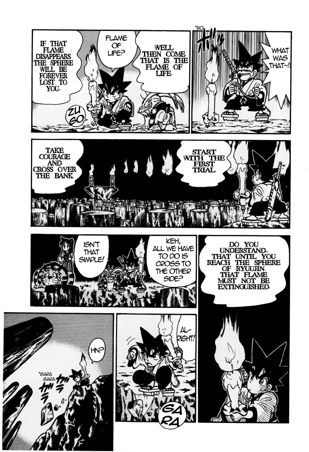 Yaiba Chapter 113 page 5 - Chapter 113: Trial 1 - Valley of Courage