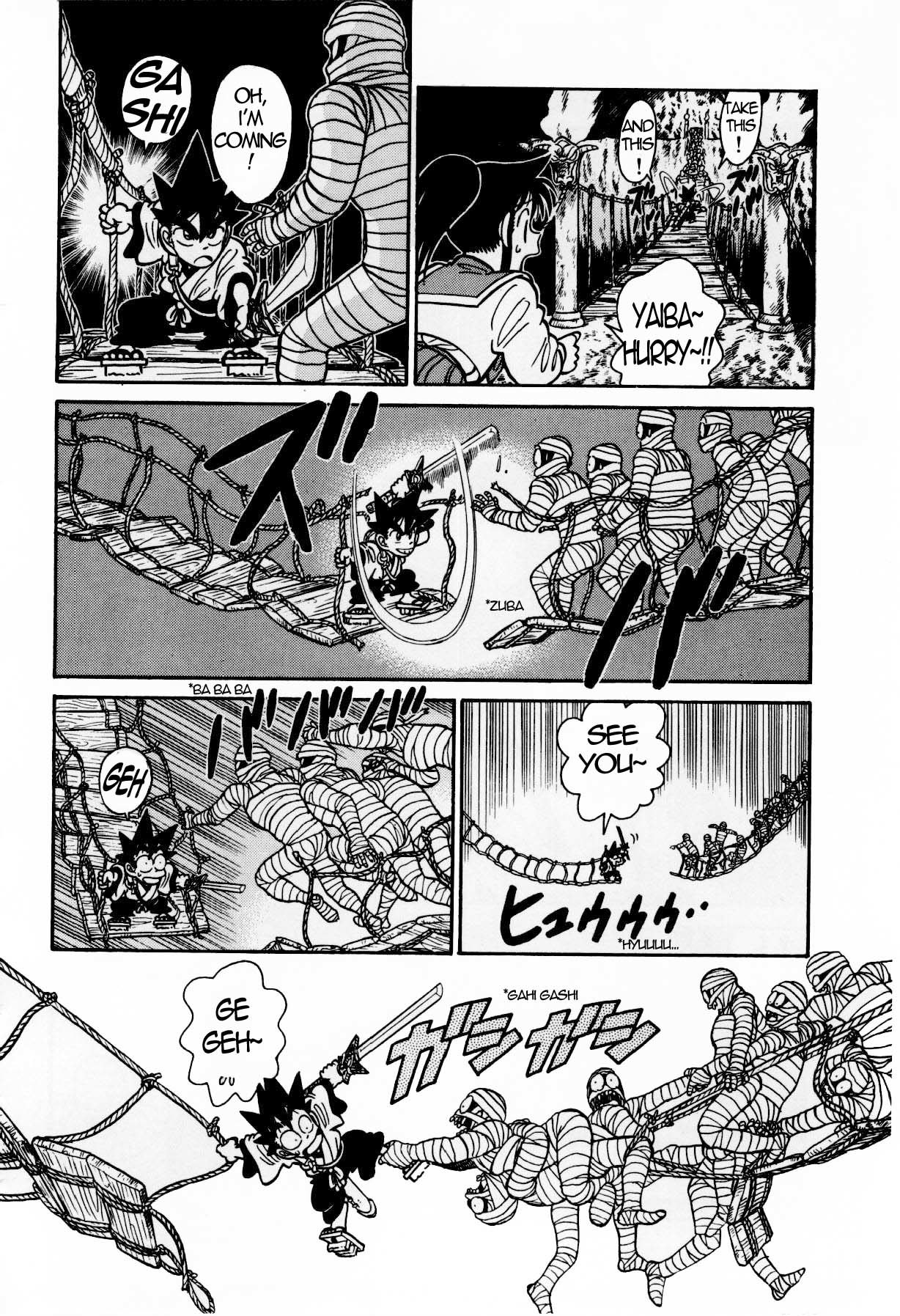 Yaiba Chapter 114 page 14 - Chapter 114: Trial 2 - Darkness of Strength