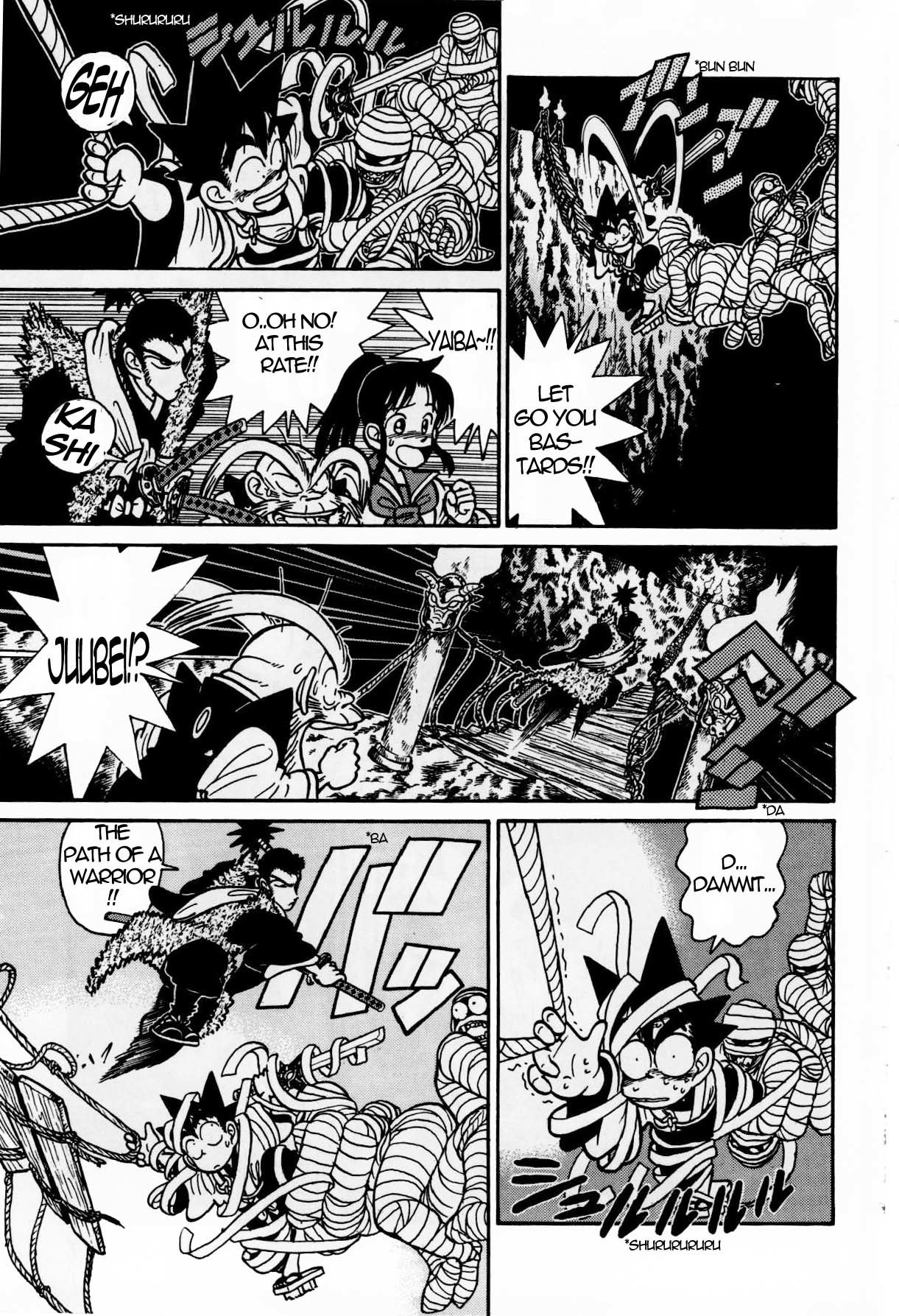 Yaiba Chapter 114 page 15 - Chapter 114: Trial 2 - Darkness of Strength