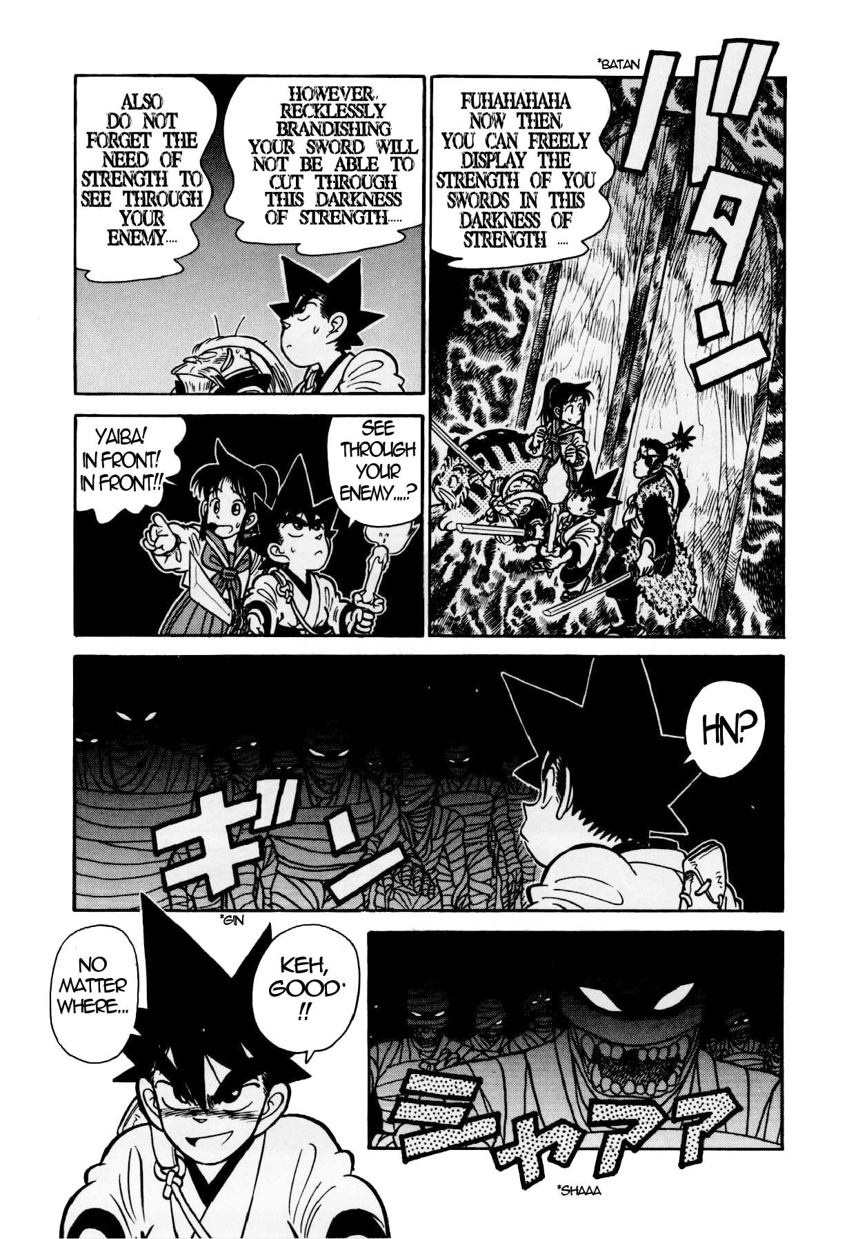 Yaiba Chapter 114 page 3 - Chapter 114: Trial 2 - Darkness of Strength