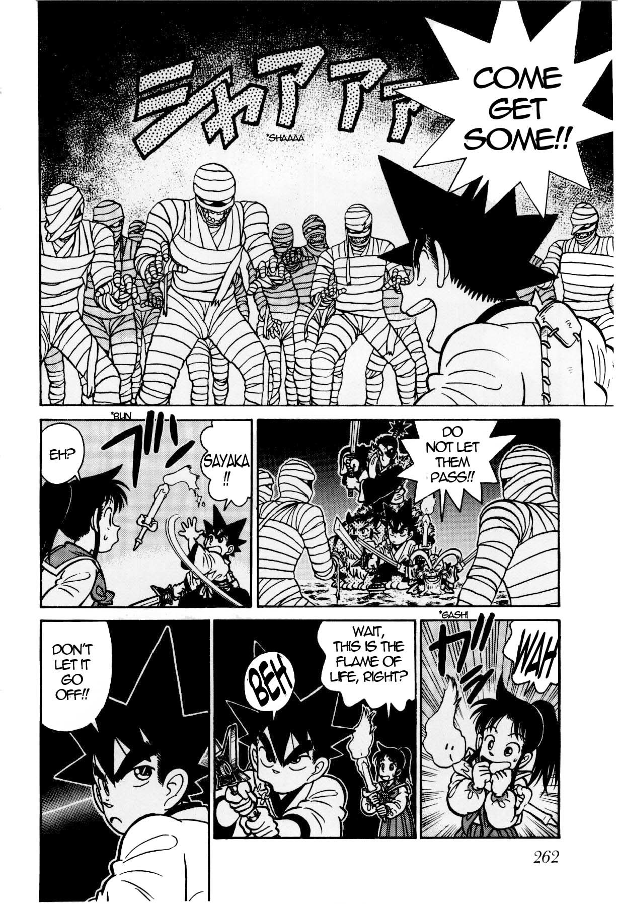 Yaiba Chapter 114 page 4 - Chapter 114: Trial 2 - Darkness of Strength