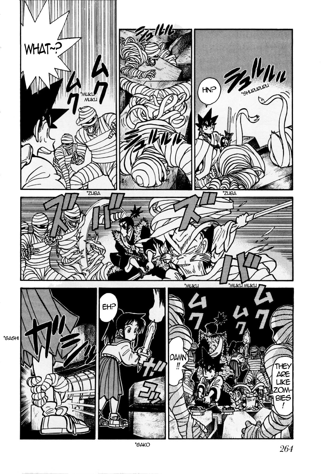 Yaiba Chapter 114 page 6 - Chapter 114: Trial 2 - Darkness of Strength