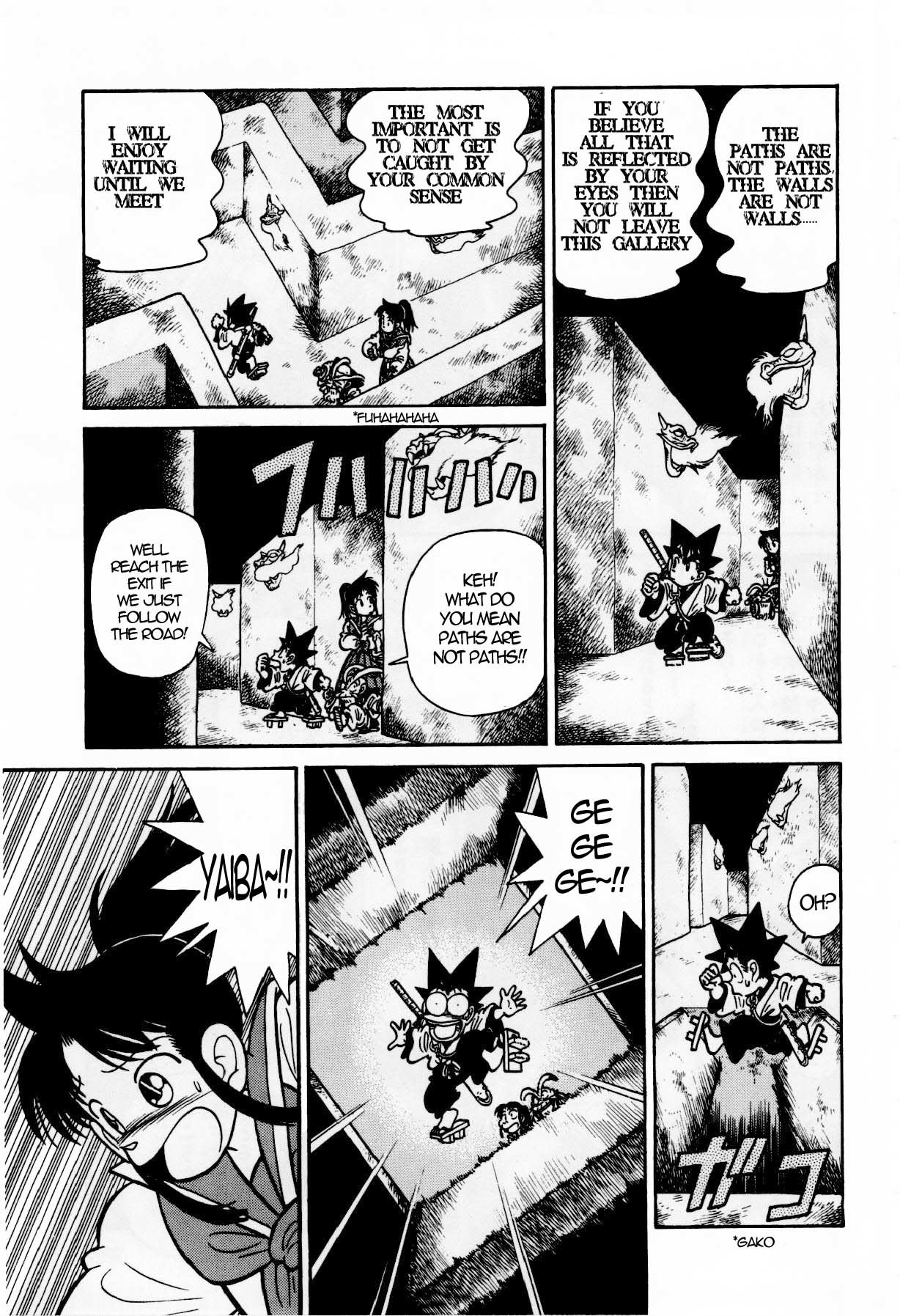 Yaiba Chapter 115 page 9 - Chapter 115: Trial 3 - Gallery of Wisdom