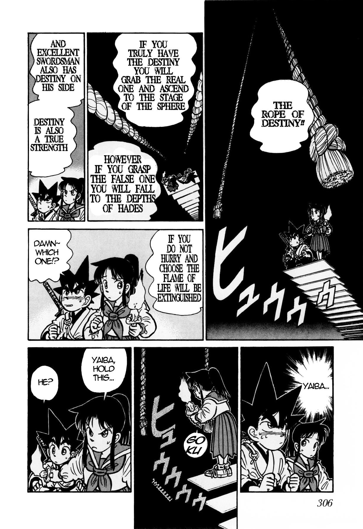 Yaiba Chapter 116 page 12 - Chapter 116: Trial 4 - Rope of Destiny