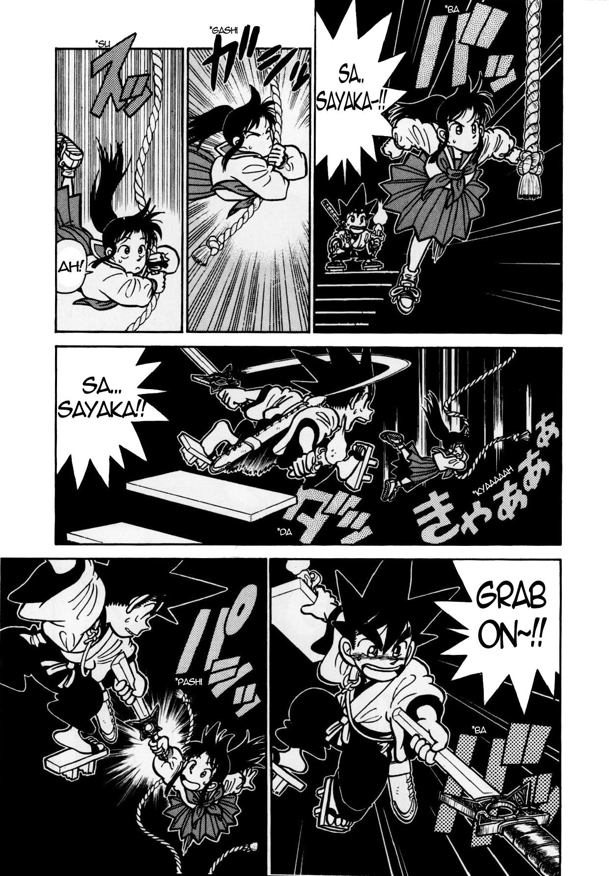 Yaiba Chapter 116 page 13 - Chapter 116: Trial 4 - Rope of Destiny