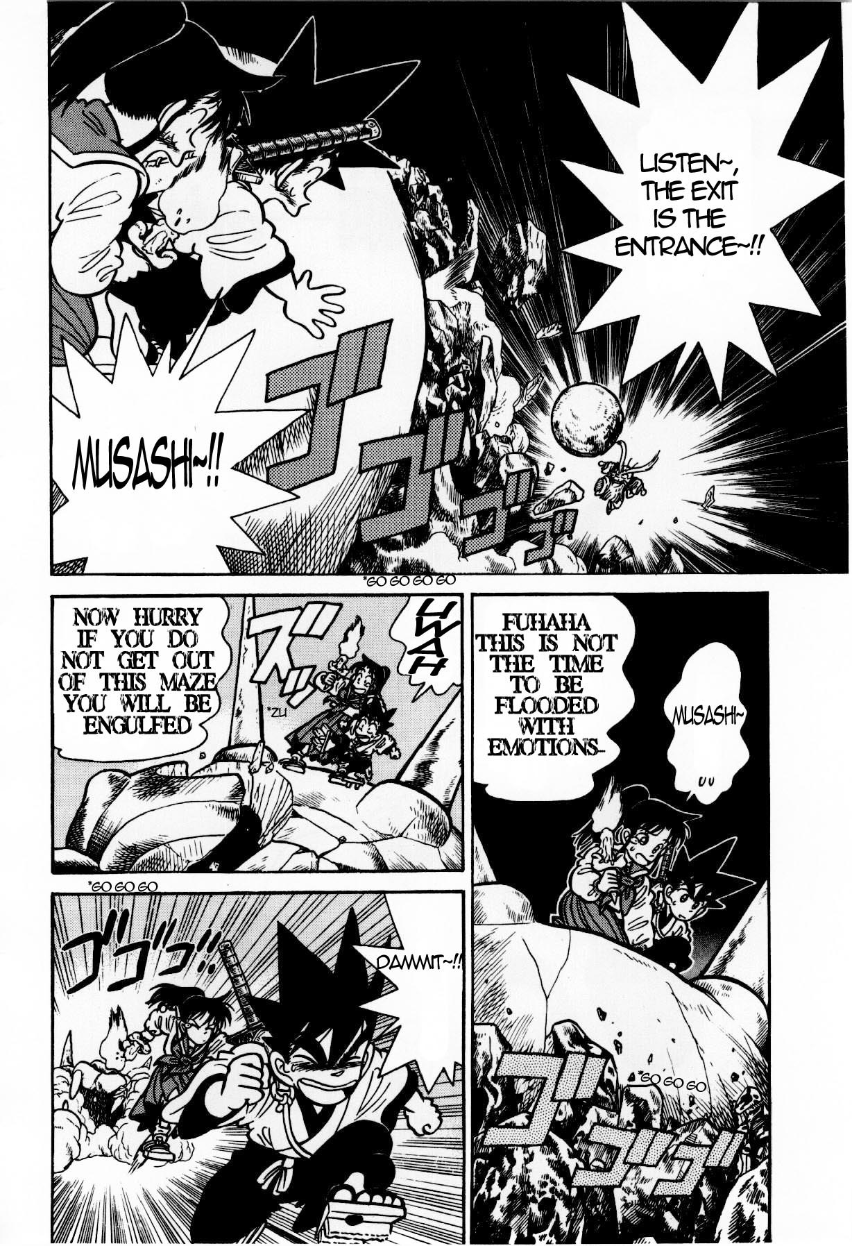 Yaiba Chapter 116 page 2 - Chapter 116: Trial 4 - Rope of Destiny