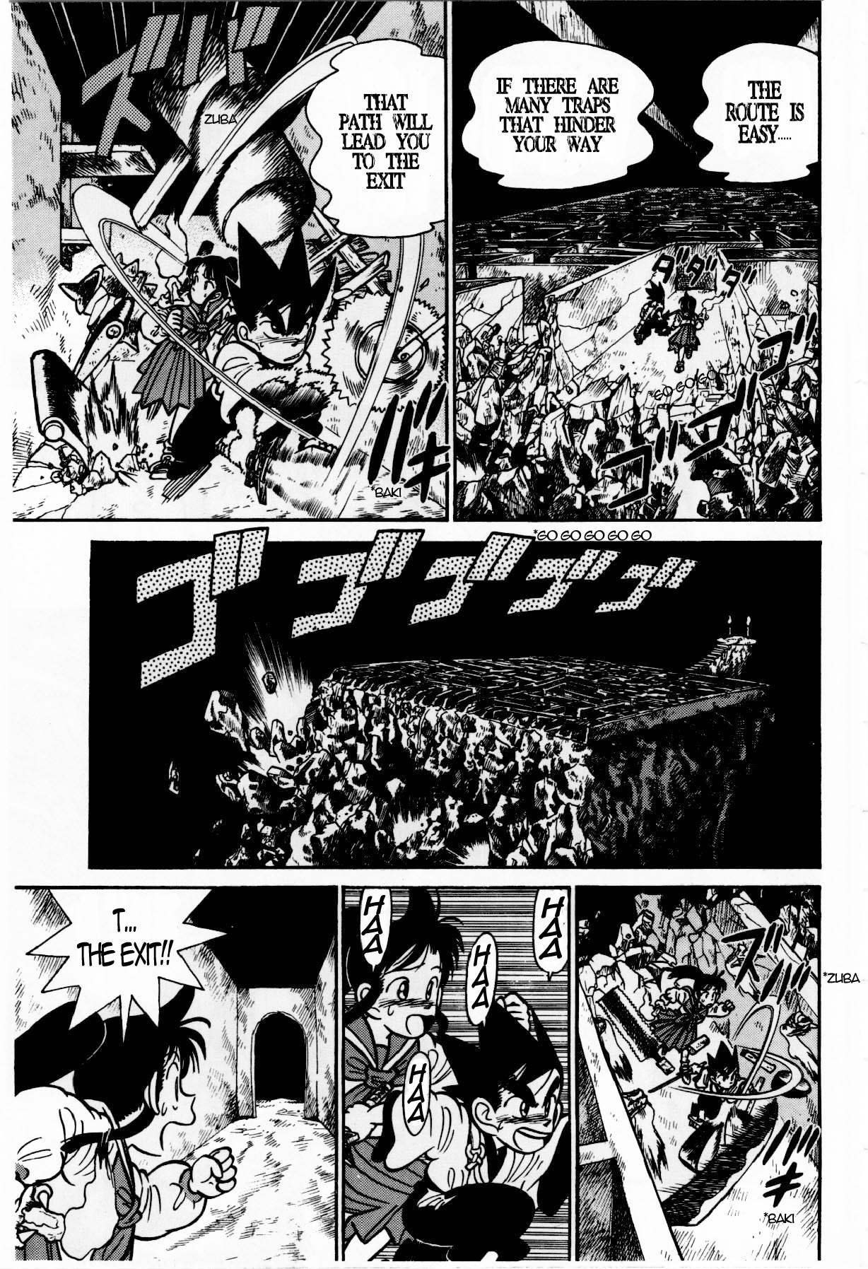 Yaiba Chapter 116 page 3 - Chapter 116: Trial 4 - Rope of Destiny