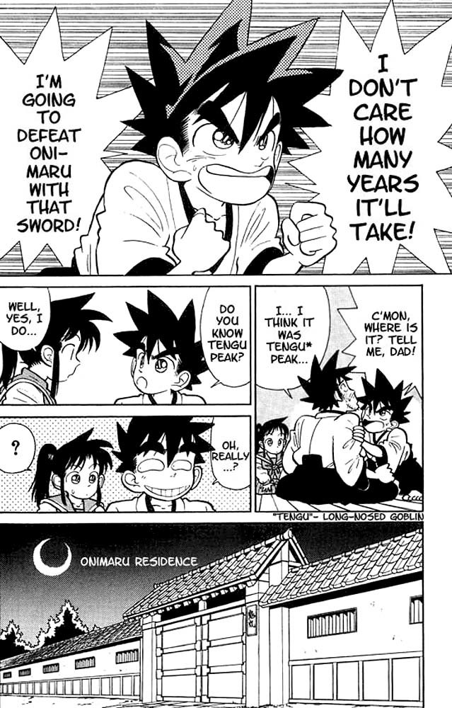 Yaiba Chapter 12 page 14 - Chapter 12: The Other Demon Sword