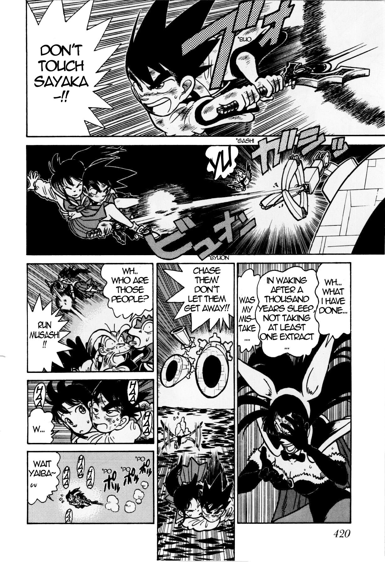 Yaiba Chapter 123 page 14 - Chapter 123: First Retreat