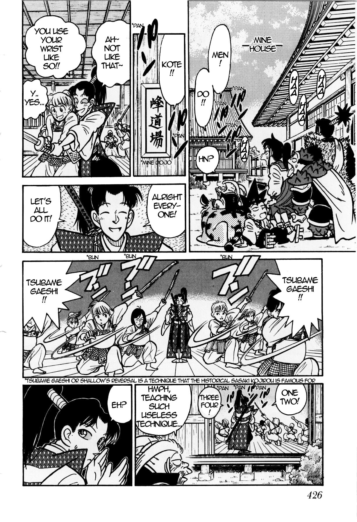 Yaiba Chapter 124 page 4 - Chapter 124: Kaguya's Weak Point