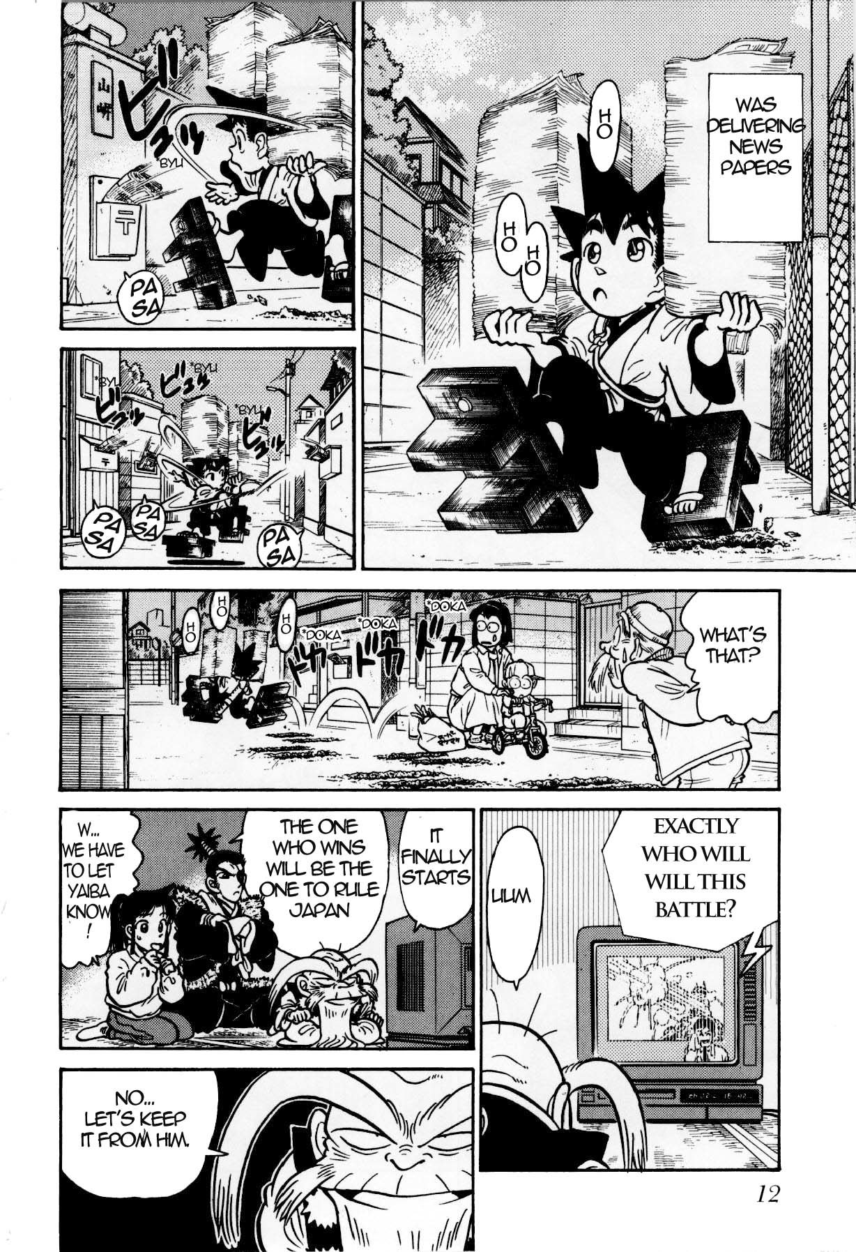 Yaiba Chapter 125 page 11 - Chapter 125: Kaguya VS. Onimaru