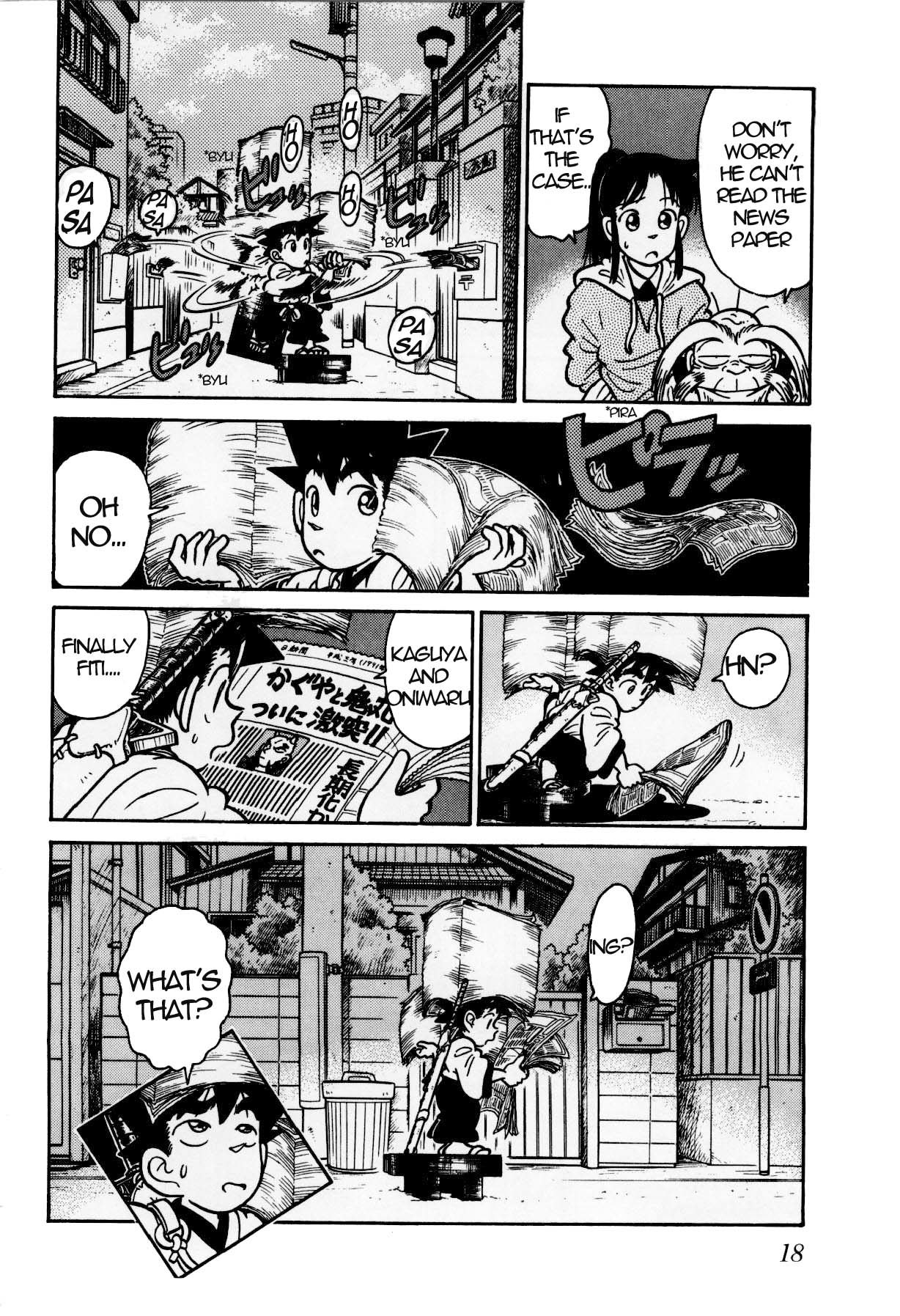 Yaiba Chapter 125 page 17 - Chapter 125: Kaguya VS. Onimaru