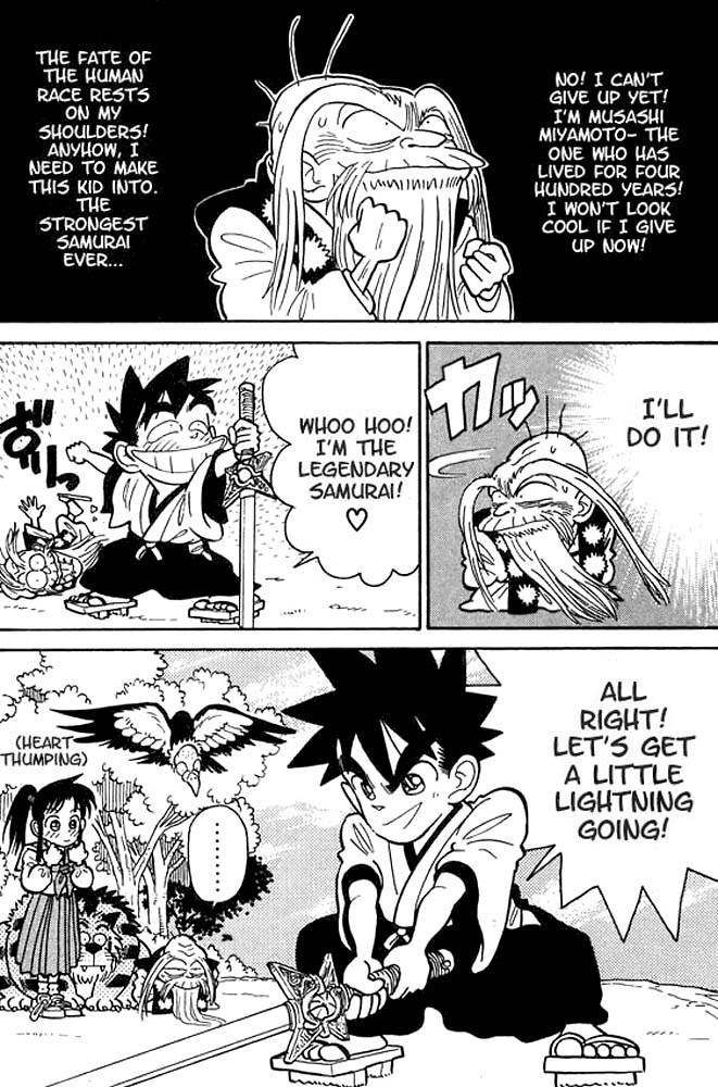 Yaiba Chapter 13 page 14 - Chapter 13: Now to Tengu Peak