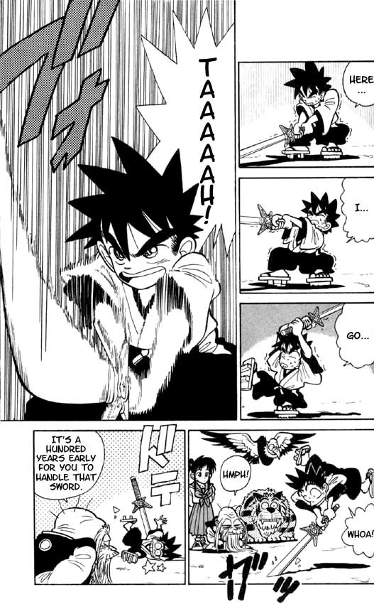 Yaiba Chapter 13 page 15 - Chapter 13: Now to Tengu Peak