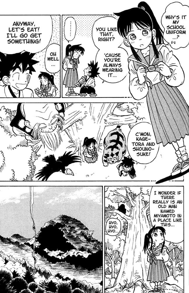 Yaiba Chapter 13 page 3 - Chapter 13: Now to Tengu Peak