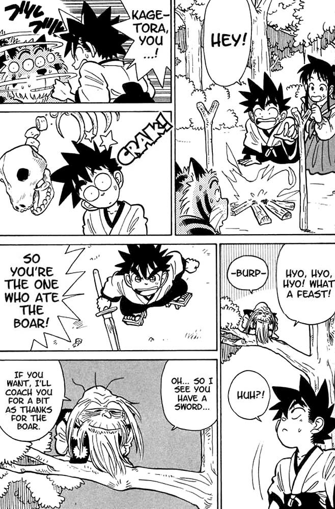 Yaiba Chapter 13 page 5 - Chapter 13: Now to Tengu Peak