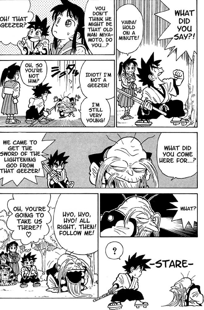 Yaiba Chapter 13 page 6 - Chapter 13: Now to Tengu Peak