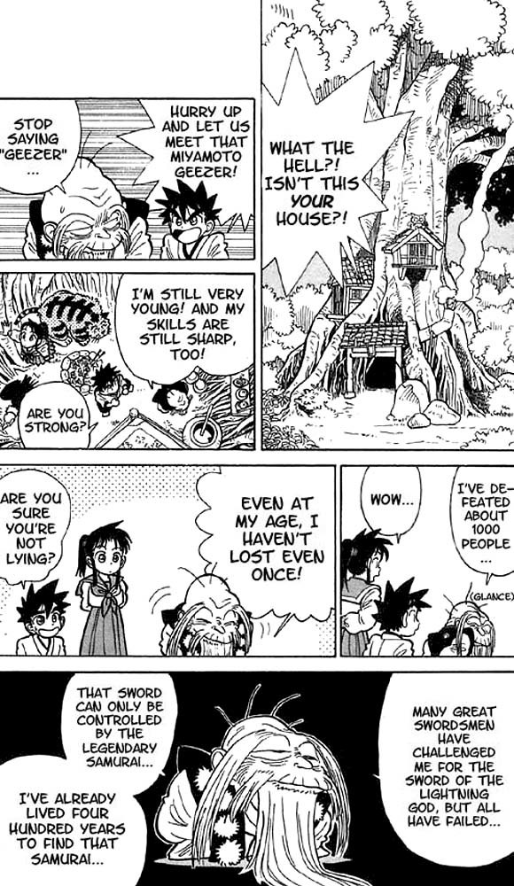 Yaiba Chapter 13 page 7 - Chapter 13: Now to Tengu Peak