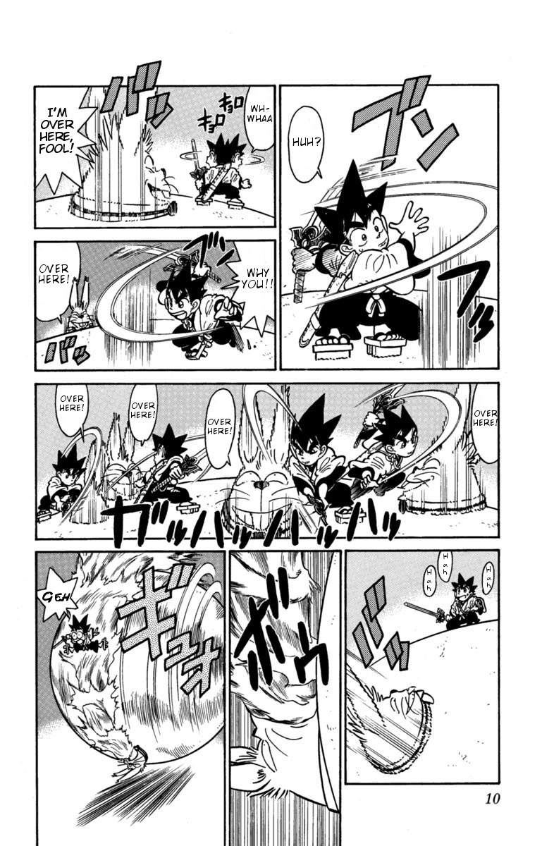Yaiba Chapter 133 page 9 - Chapter 133: Mangetsu Defeated