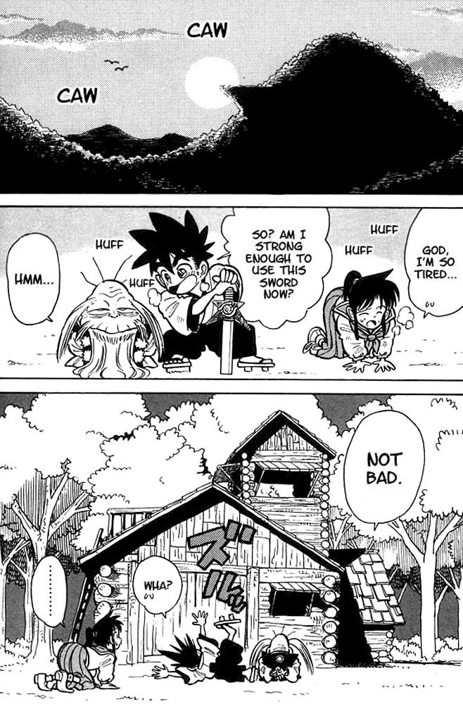 Yaiba Chapter 14 page 11 - Chapter 14: Lightning God - Descent to Earth