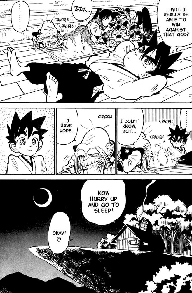 Yaiba Chapter 14 page 17 - Chapter 14: Lightning God - Descent to Earth