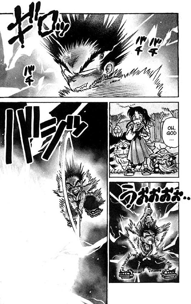 Yaiba Chapter 14 page 3 - Chapter 14: Lightning God - Descent to Earth