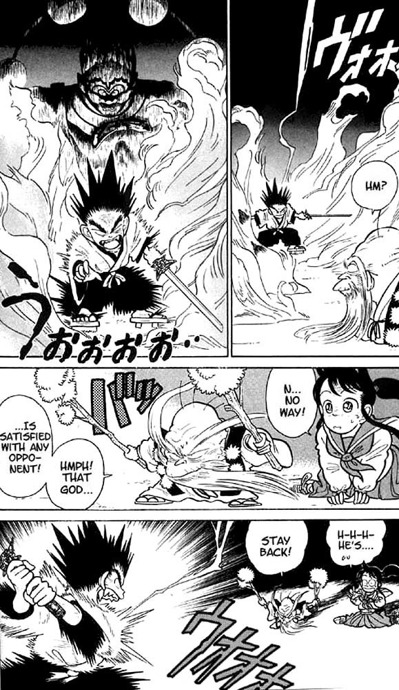 Yaiba Chapter 14 page 5 - Chapter 14: Lightning God - Descent to Earth