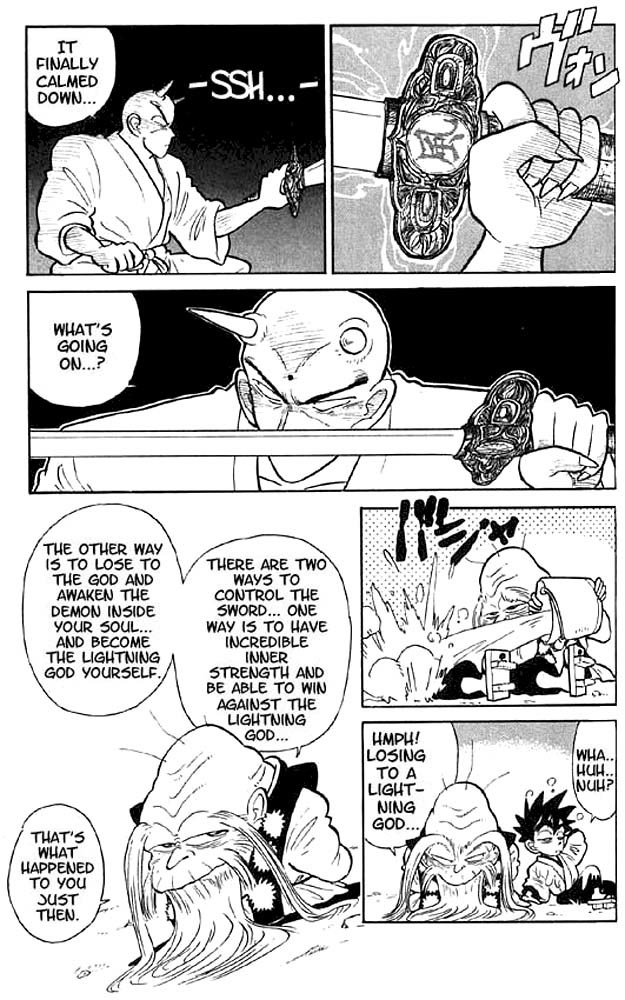 Yaiba Chapter 14 page 8 - Chapter 14: Lightning God - Descent to Earth
