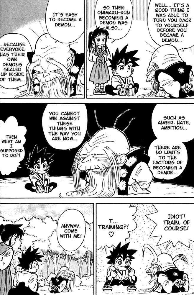 Yaiba Chapter 14 page 9 - Chapter 14: Lightning God - Descent to Earth