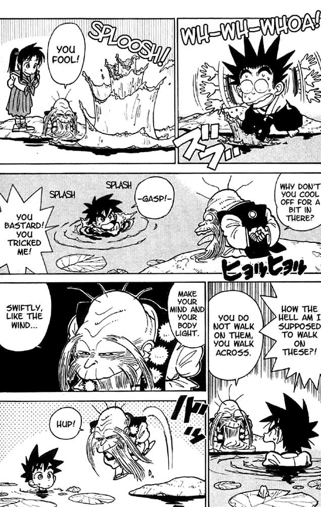 Yaiba Chapter 16 page 6 - Chapter 16: Frog Man's Attack