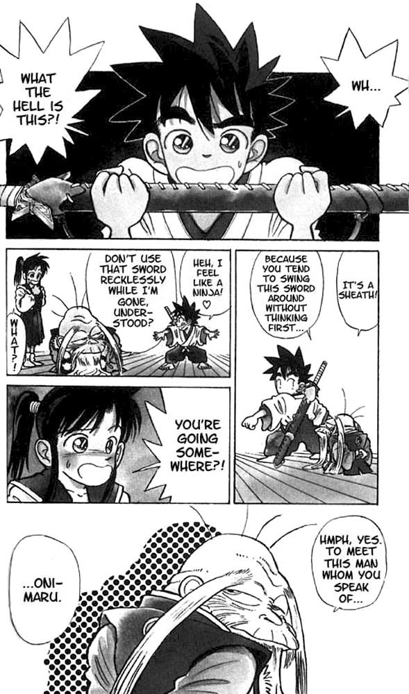 Yaiba Chapter 18 page 4 - Chapter 18: Frightening Ambitions