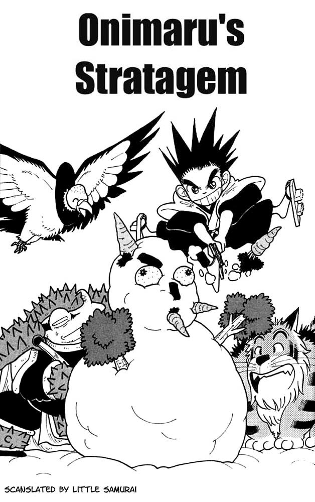 Yaiba Chapter 21 page 1 - Chapter 21: Onimaru's Strategem