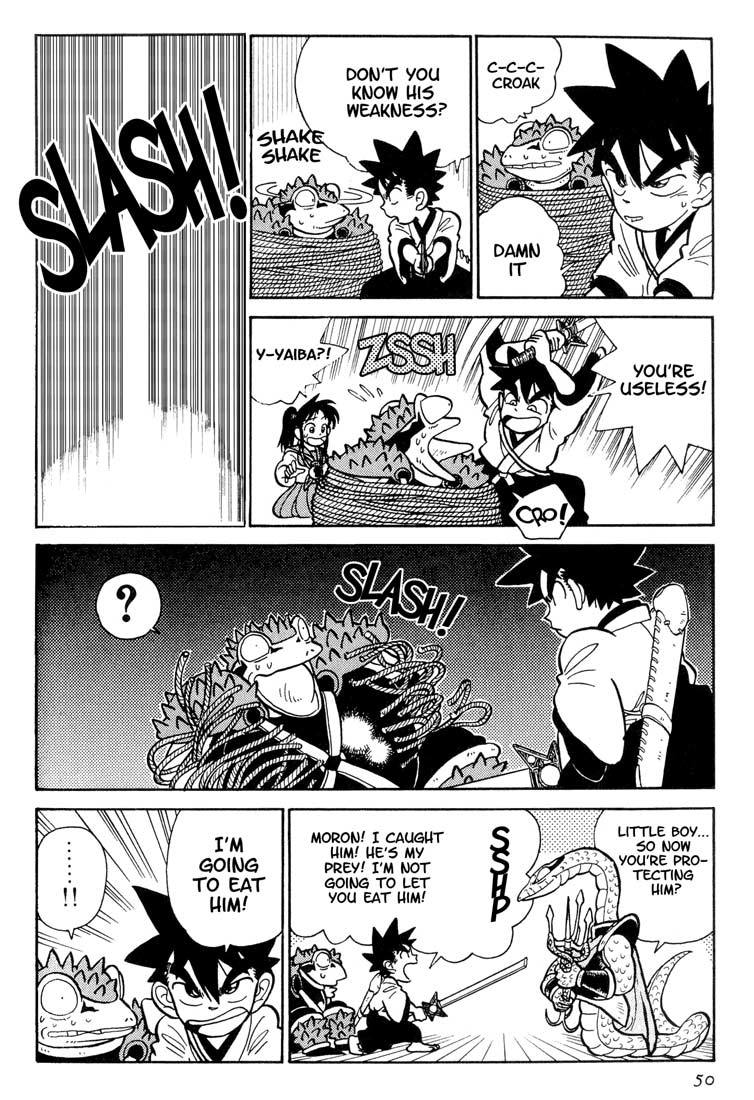 Yaiba Chapter 22 page 12 - Chapter 22: True Form Revealed